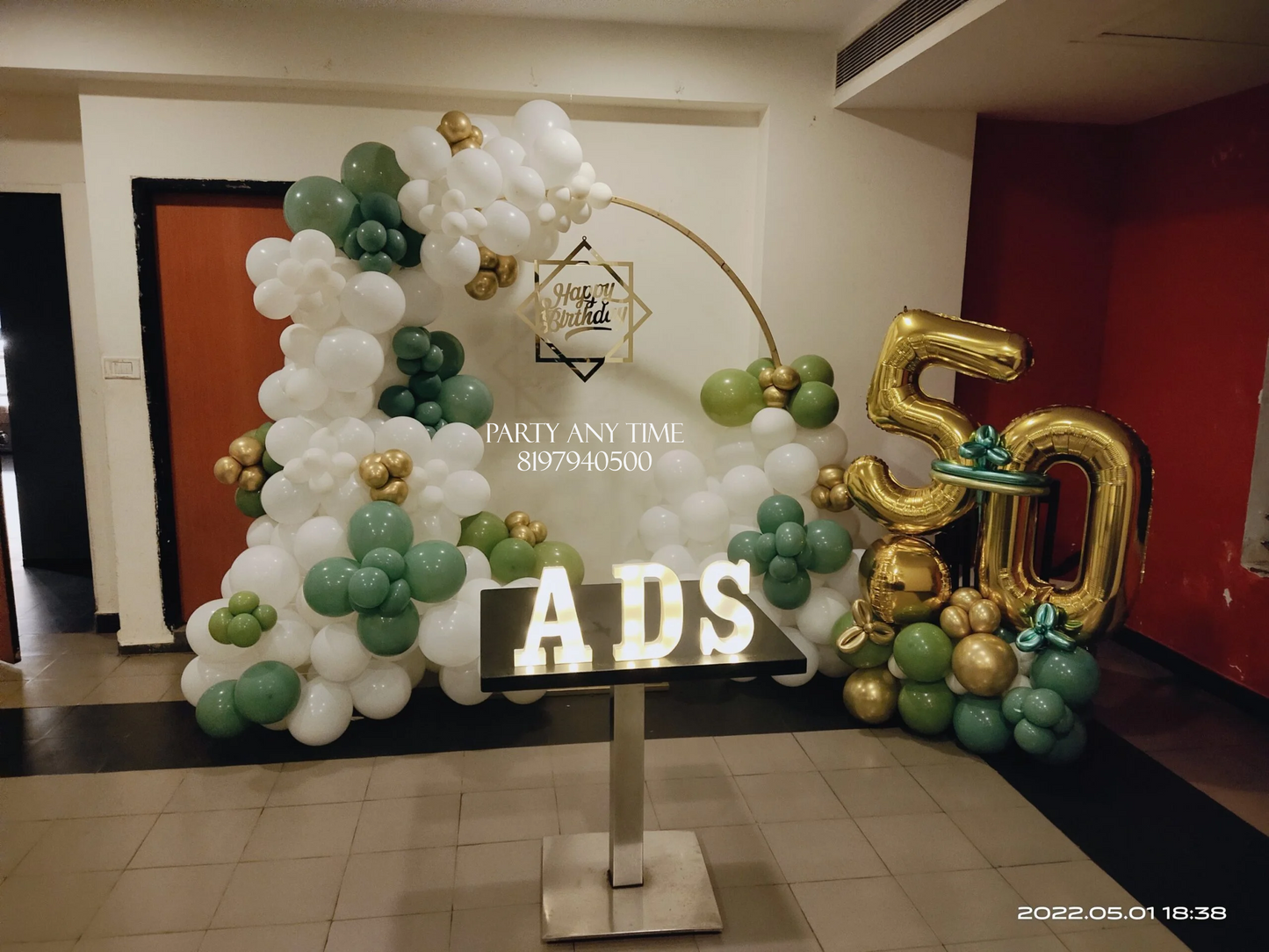 50th birthday decoration