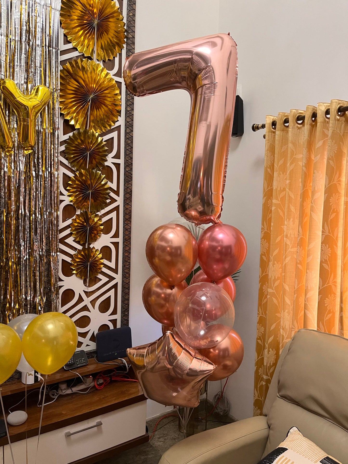 12year birthday helium balloon bouquet