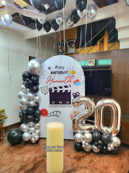 20th birthday decorations