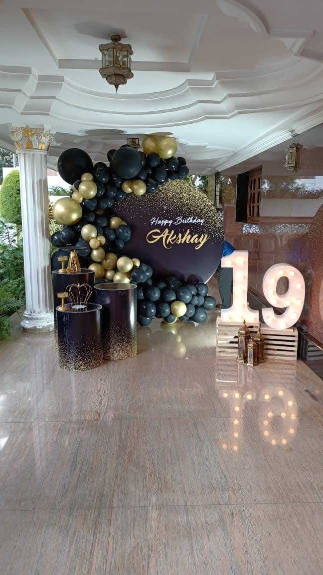 40th birthday theme decorations