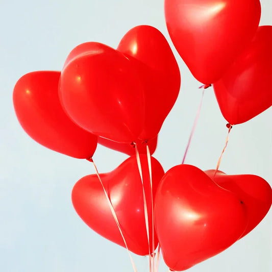 Red Heart Balloons 20