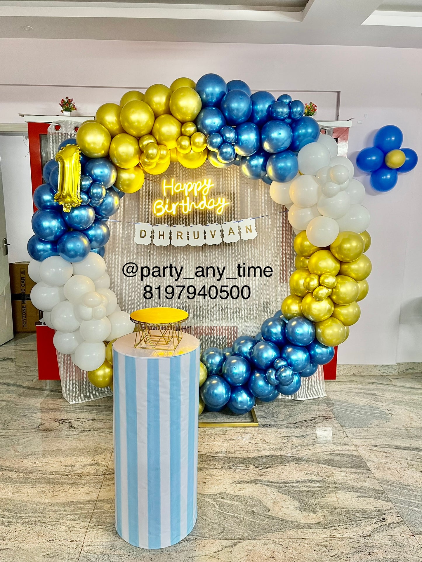 1st birthday party decorations